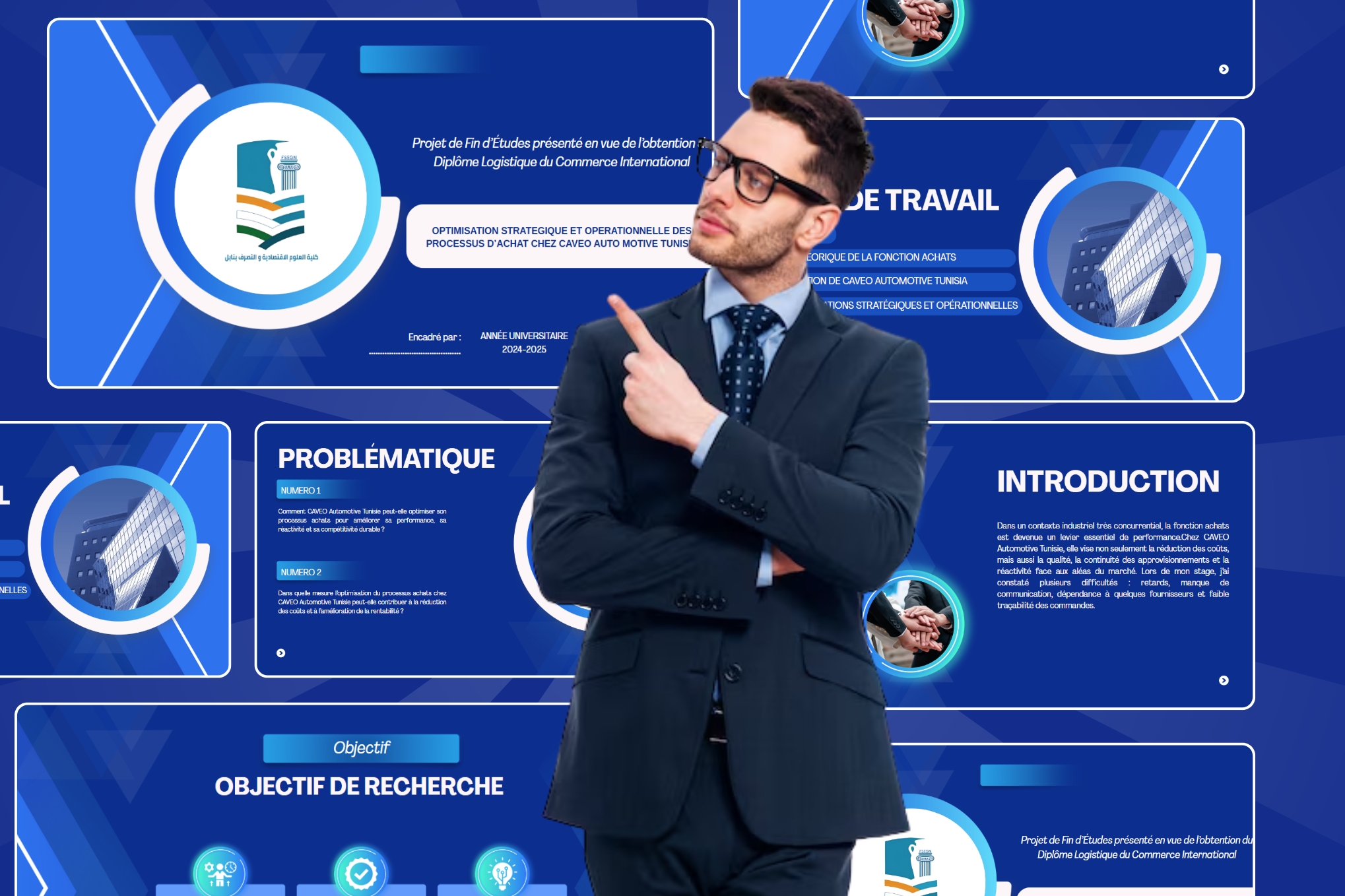 Optimisation des Achats – Template PFE Professionnel