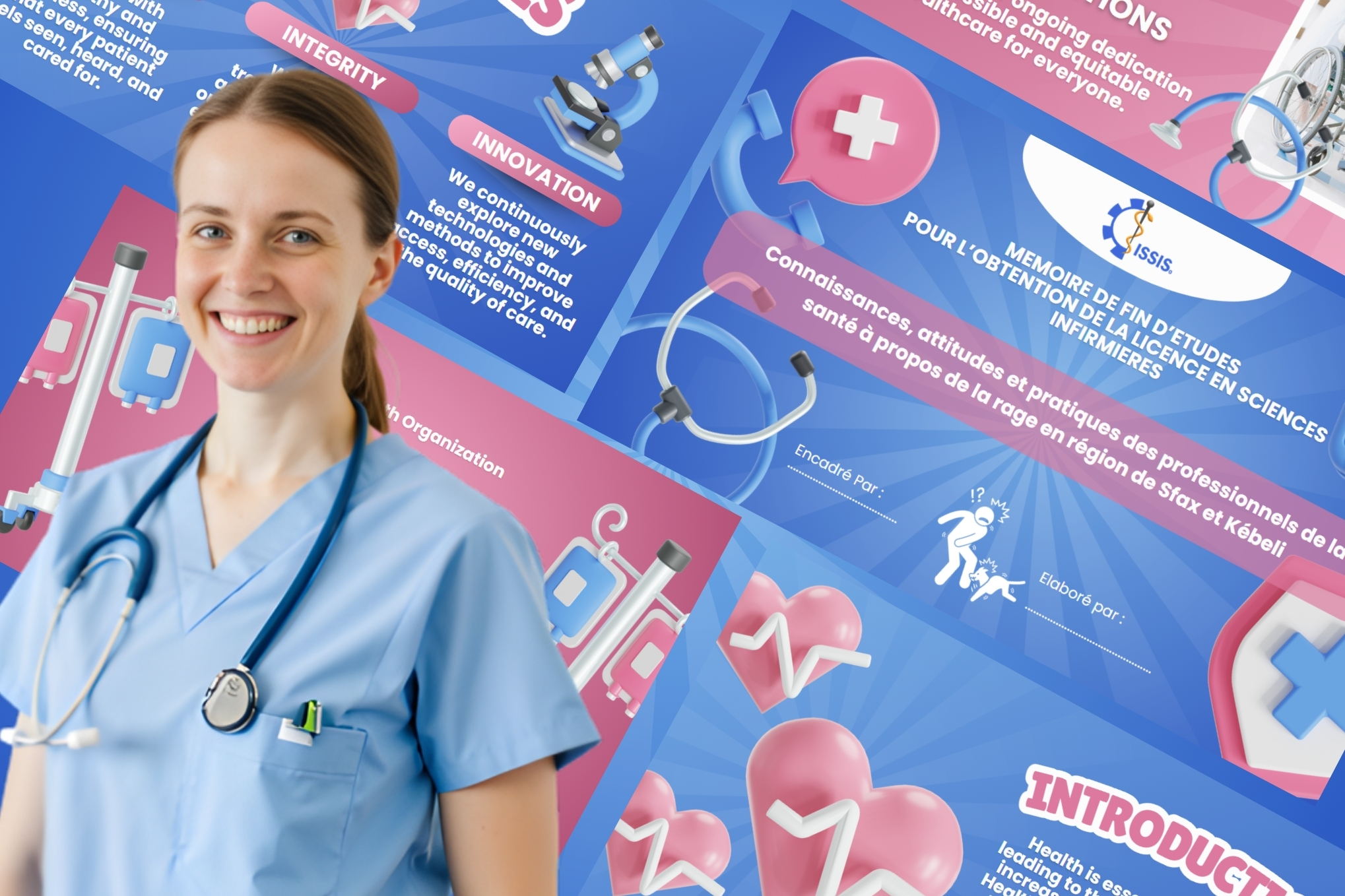 Rage Santé – Template PFE Professionnel